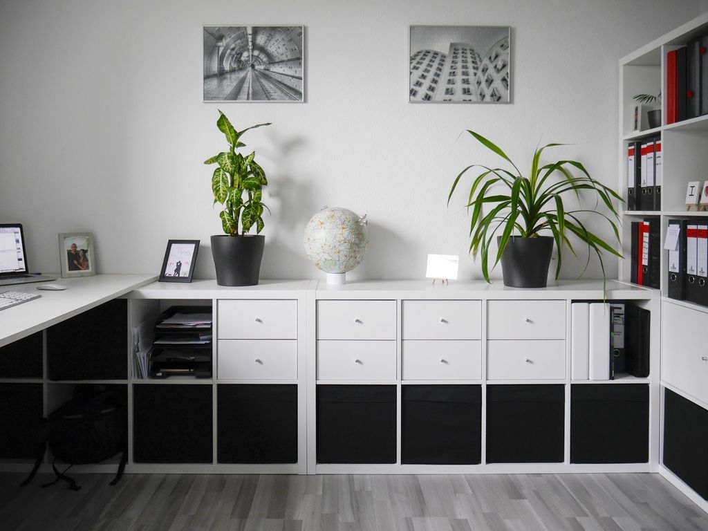 Modern Ikea Office Design Ideas - Study - HD Wallpaper 