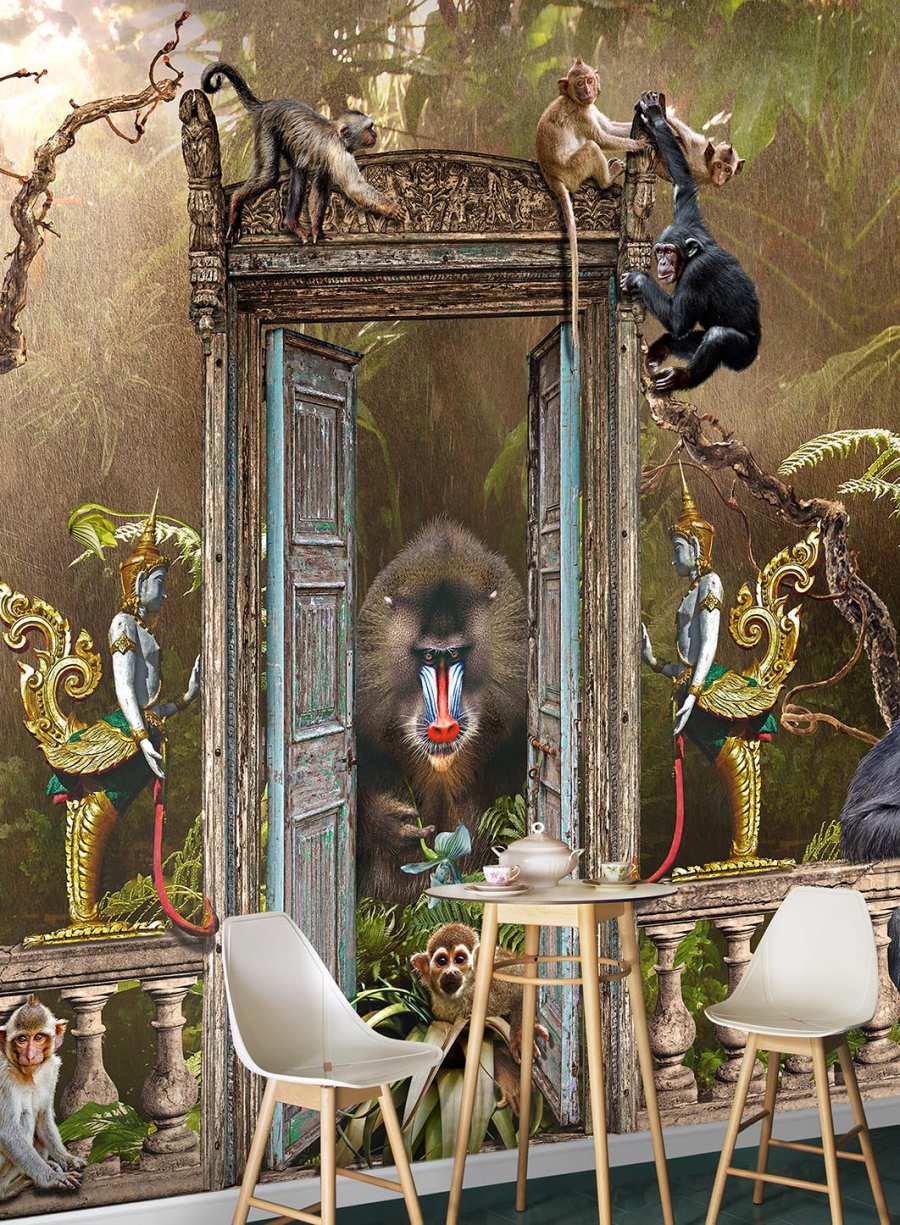 Jungle - Carta Da Parati Wallpepper Jungle - HD Wallpaper 