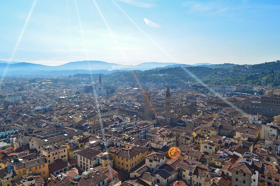 Italy, Firenze, Cathedral Of Santa Maria Del Fiore, - Florence - HD Wallpaper 