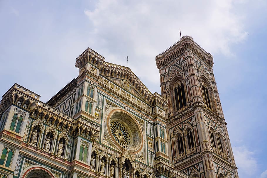 Italy, Firenze, Cathedral Of Santa Maria Del Fiore, - Florence Cathedral - HD Wallpaper 