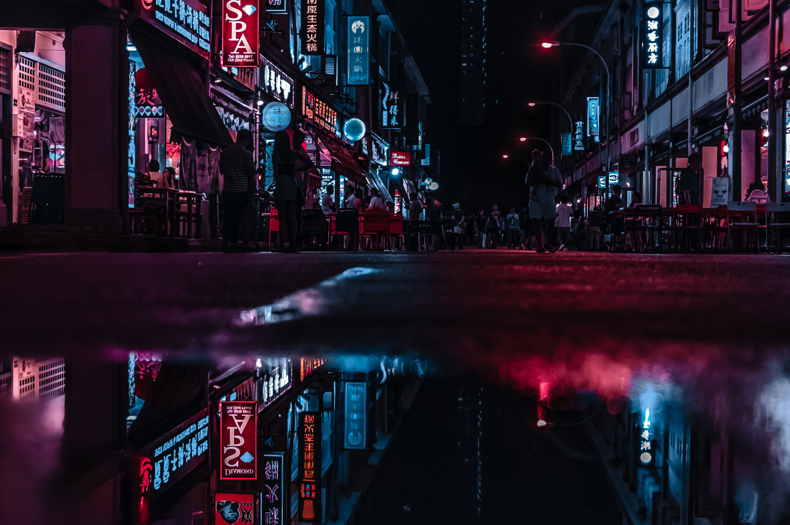 Neon City Wallpaper 4k - HD Wallpaper 