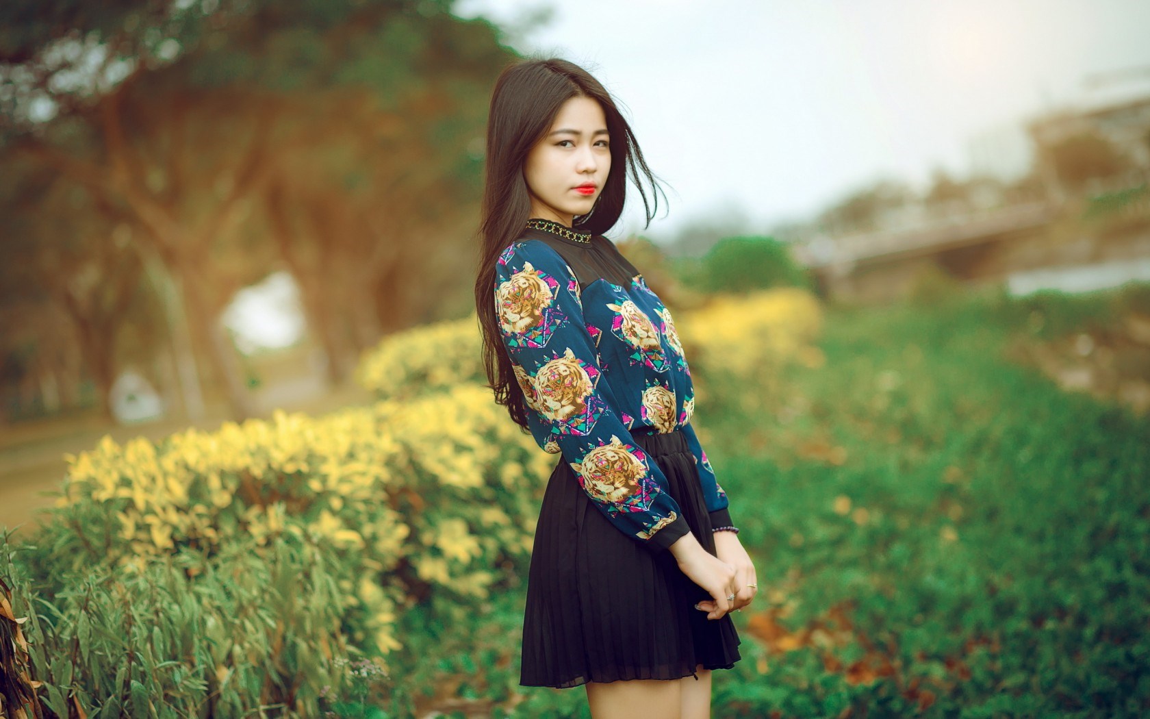 Beautiful Asian Girls Hd - HD Wallpaper 