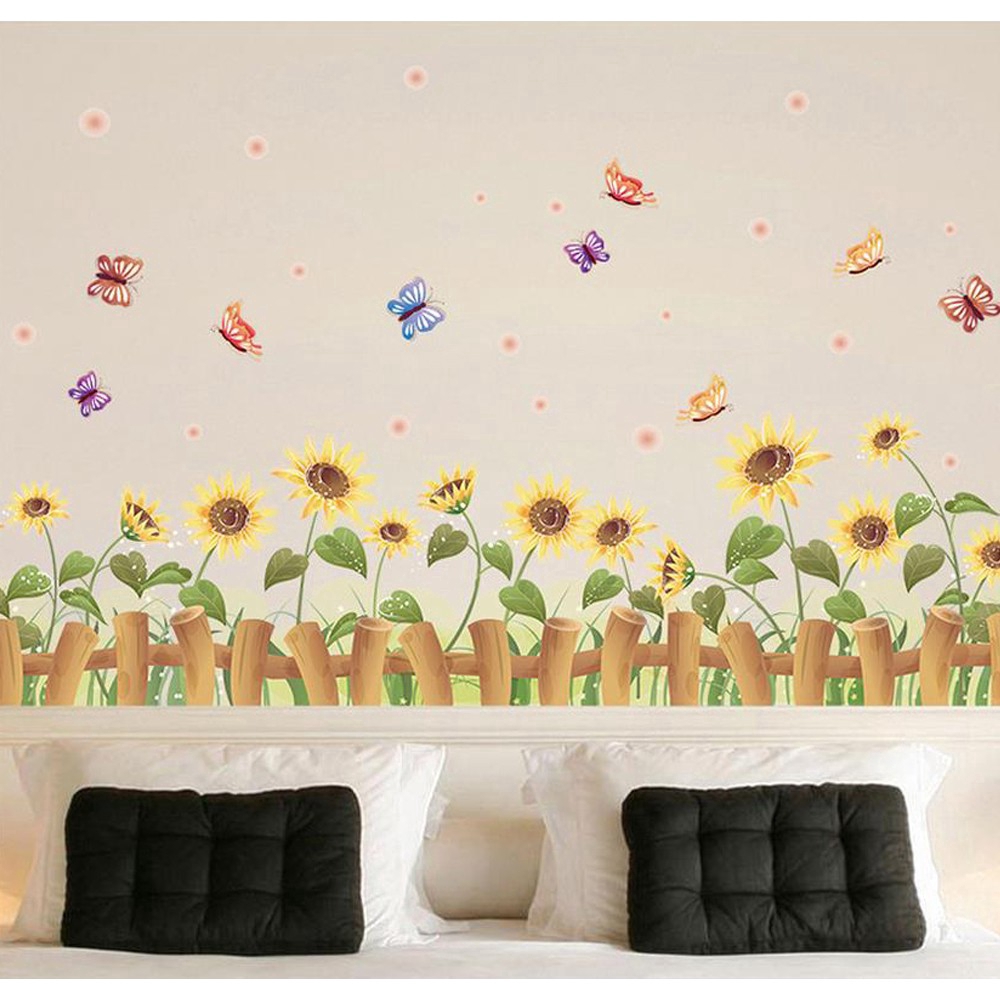 Sunflower Baby Mural - HD Wallpaper 