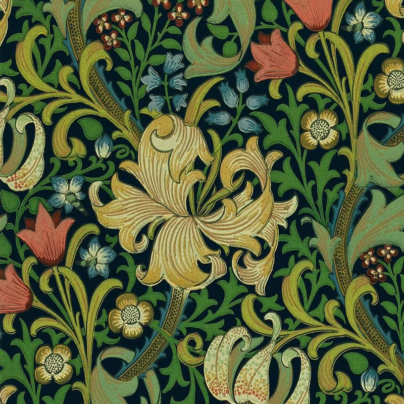 Morris & Co Wallpaper Leicester - HD Wallpaper 
