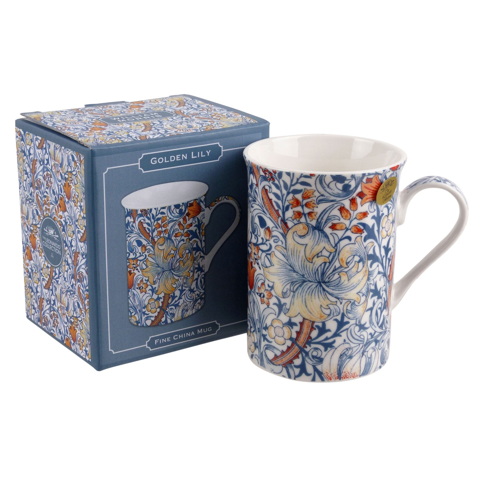 Mug And Tray Gift Set By The Leonardo Collection William - William Morris The Leonardo Collection - HD Wallpaper 