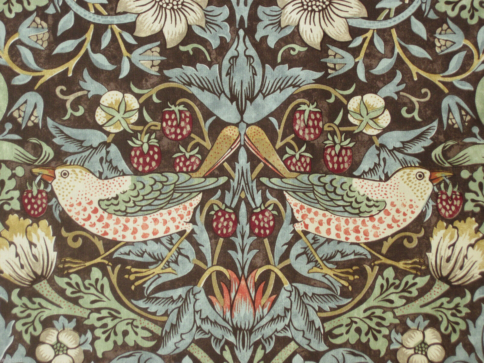 William Morris Strawberry Thief - HD Wallpaper 