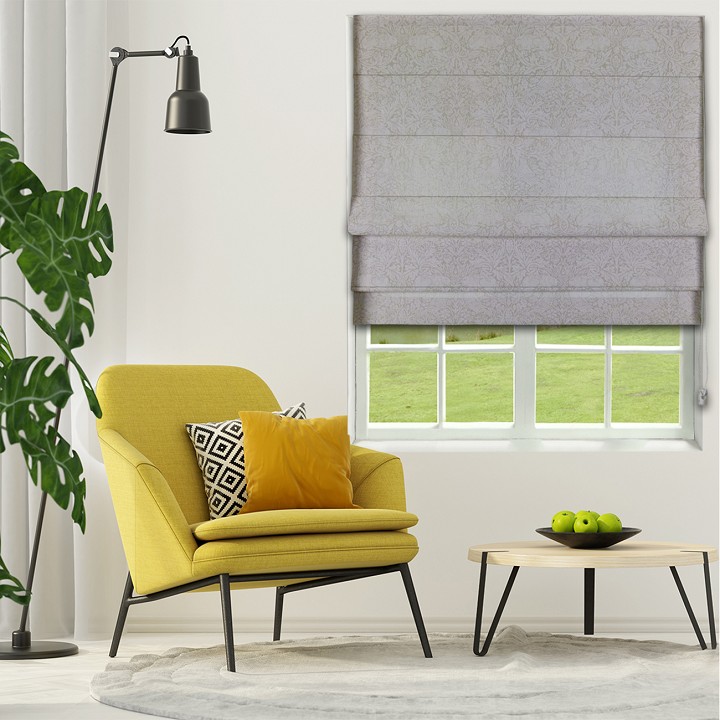 Morris Pure Brer Rabbit Print Linen Roman Blind - Art - HD Wallpaper 