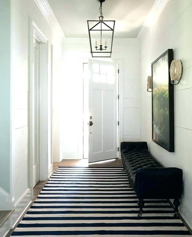 Entry Hallway Design Ideas Transparentseaco Entry Hall - Darlana Pendant In Polished Nickel - HD Wallpaper 