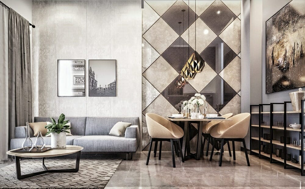 Design Tiles Showroom Interior - HD Wallpaper 