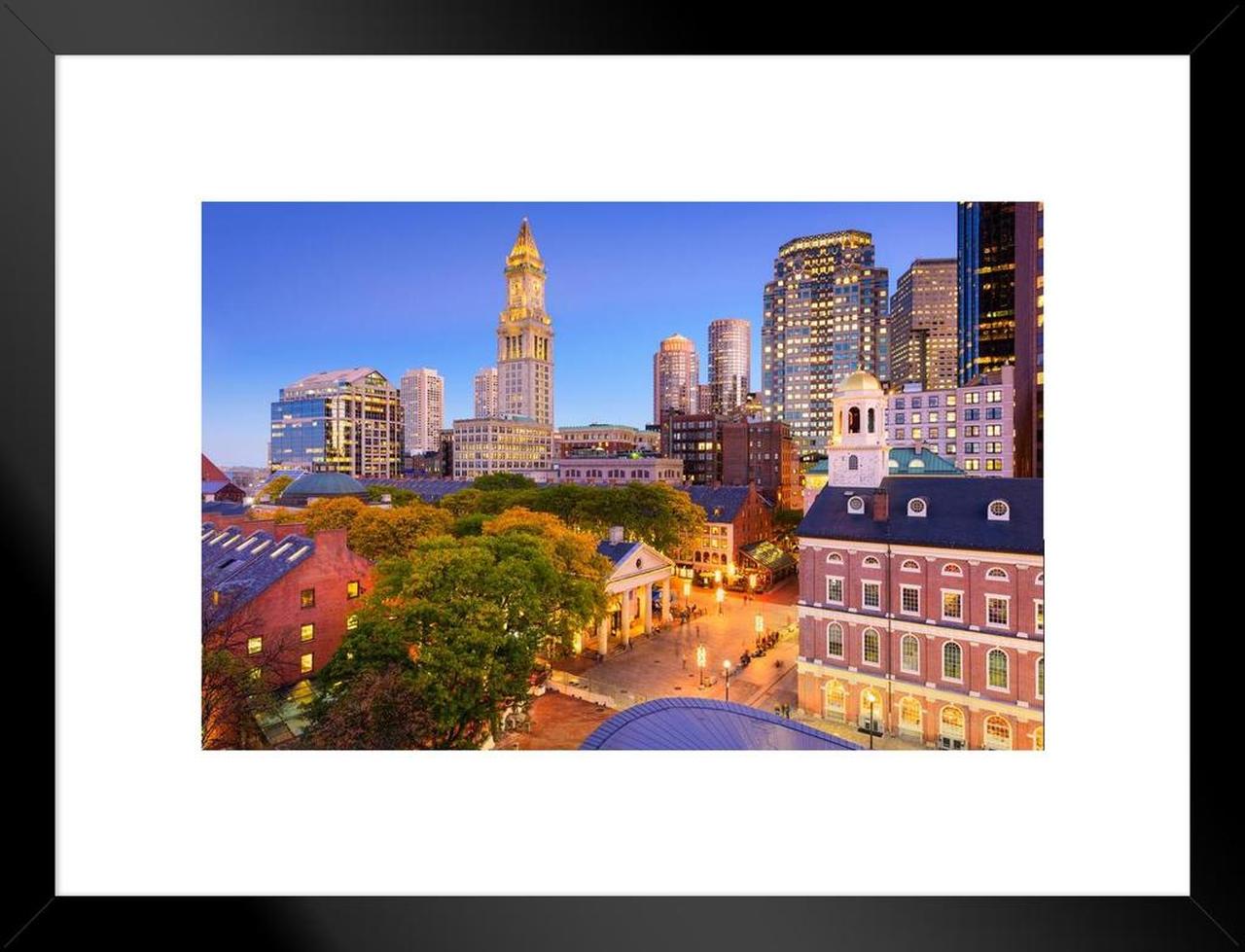 Boston In November - HD Wallpaper 