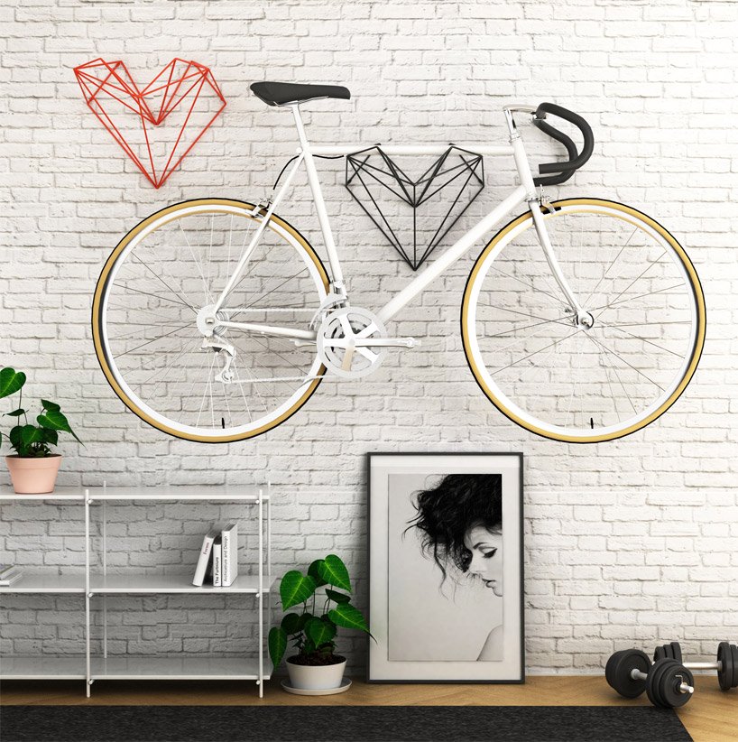 2018 A - Bike Hanger Heart - HD Wallpaper 