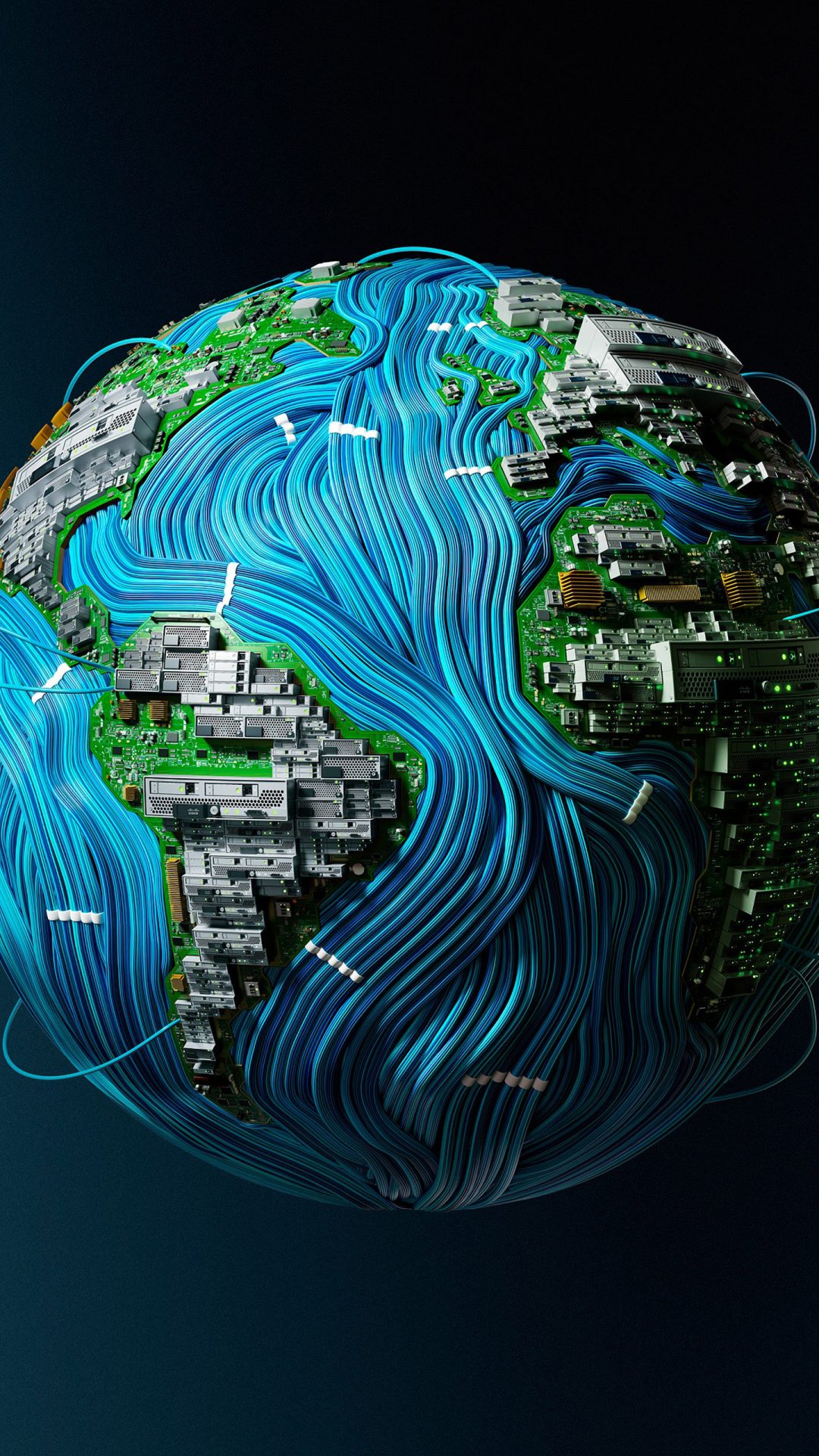 High Tech Earth Hd - HD Wallpaper 