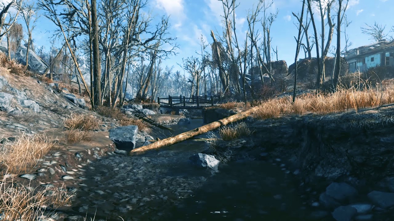 Fallout 4 River Stream - HD Wallpaper 