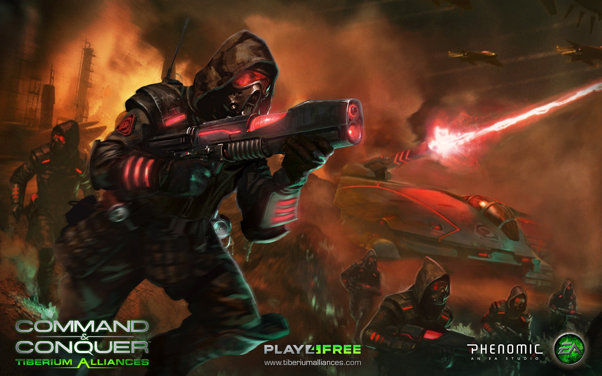 Command And Conquer Music Performance Battle Man - Command & Conquer Nod - HD Wallpaper 