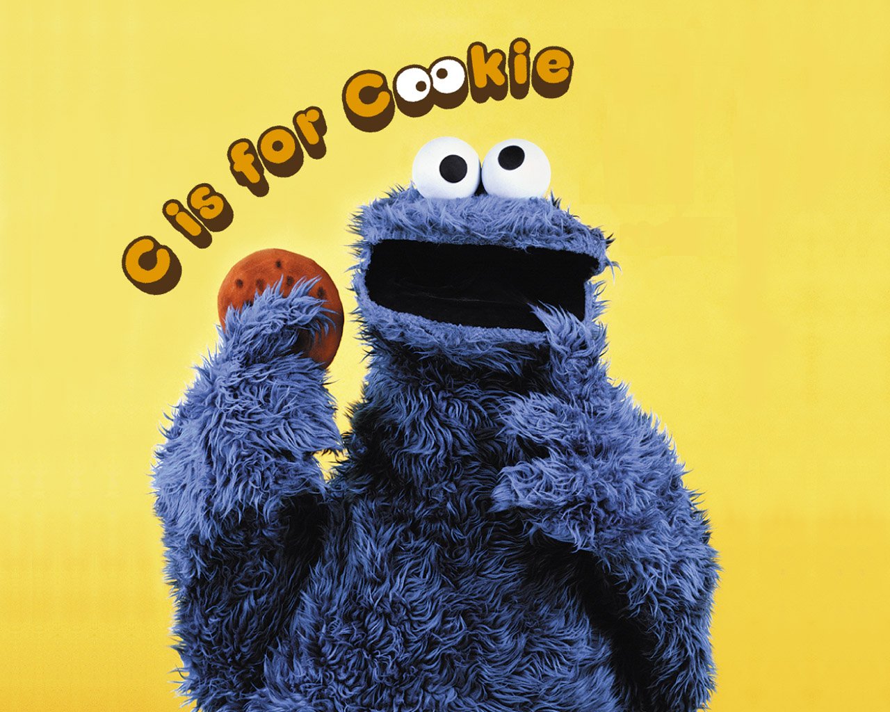 Sesame Street Elmo Wallpaper - Cookie Monster Girl Scout Cookie Meme - HD Wallpaper 