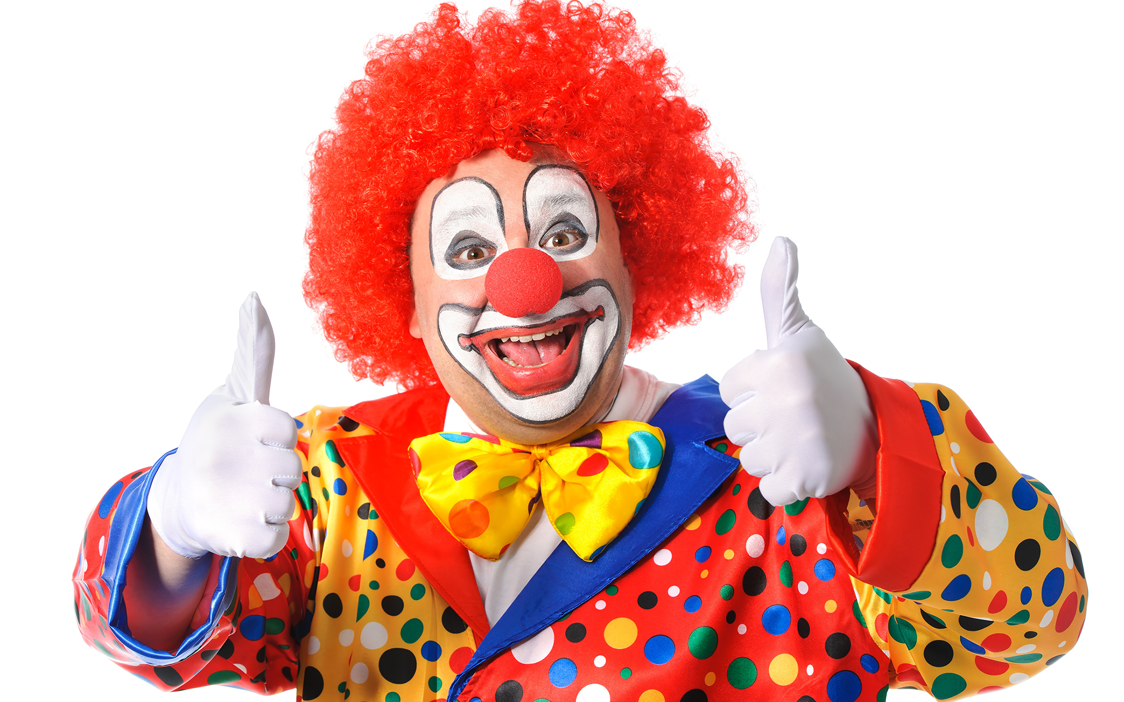 Clown With Thumbs Up - HD Wallpaper 