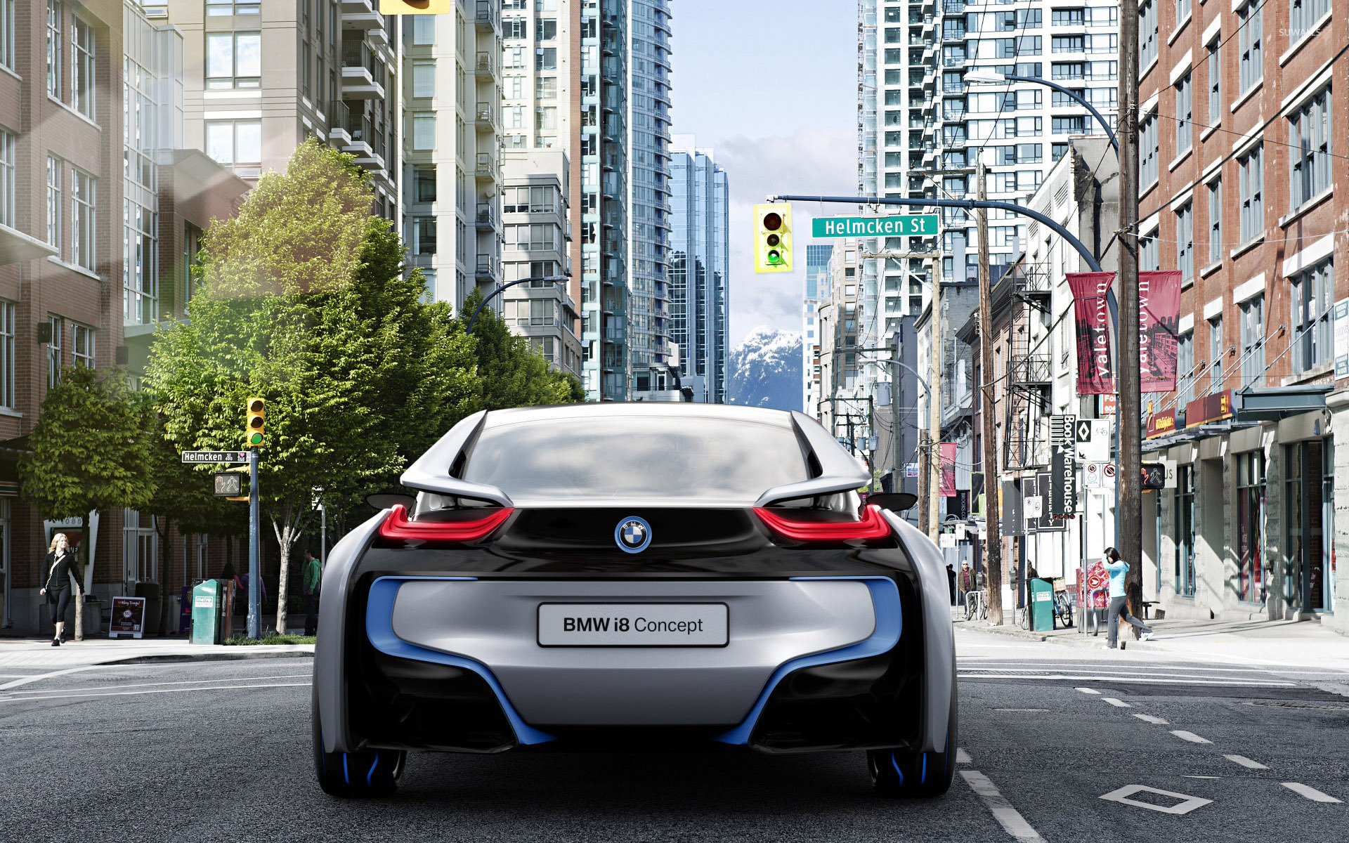 Bmw I8 Concept - HD Wallpaper 
