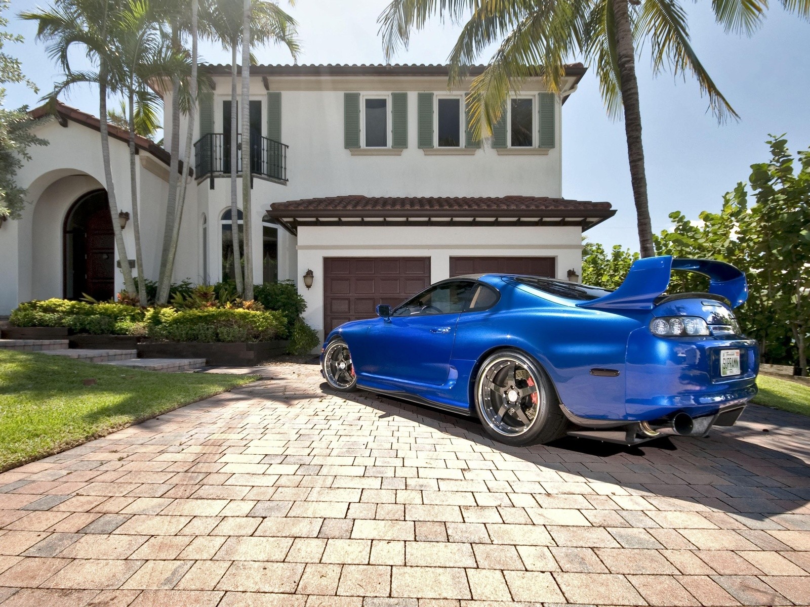 Big House With Supra - HD Wallpaper 