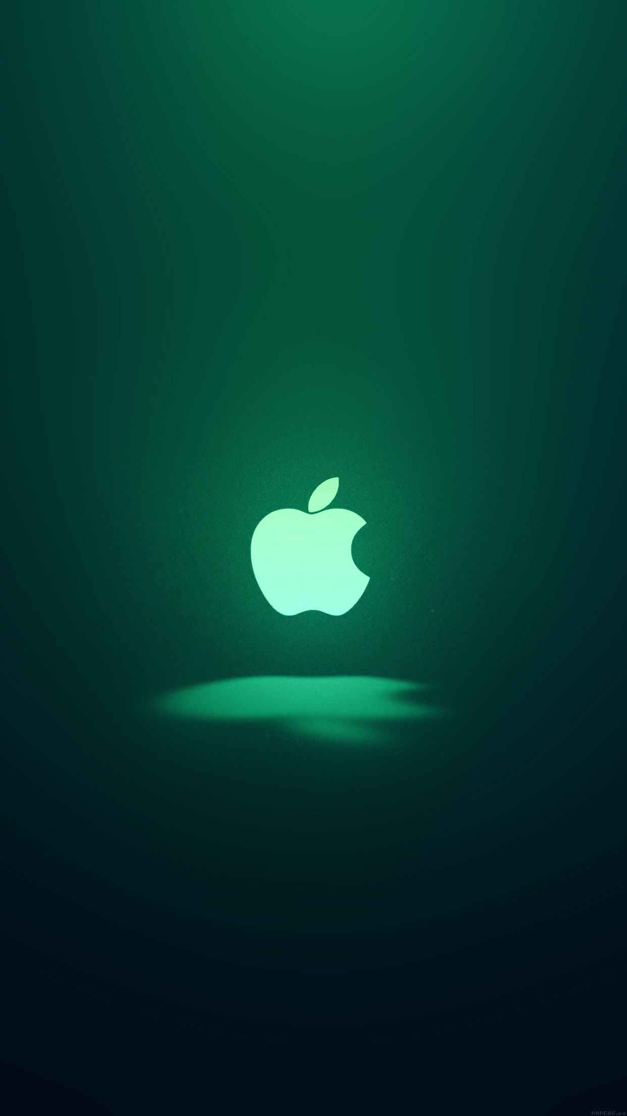 Apple Logo Love Mania Green Android Wallpaper - Green Apple Logo Iphone - HD Wallpaper 