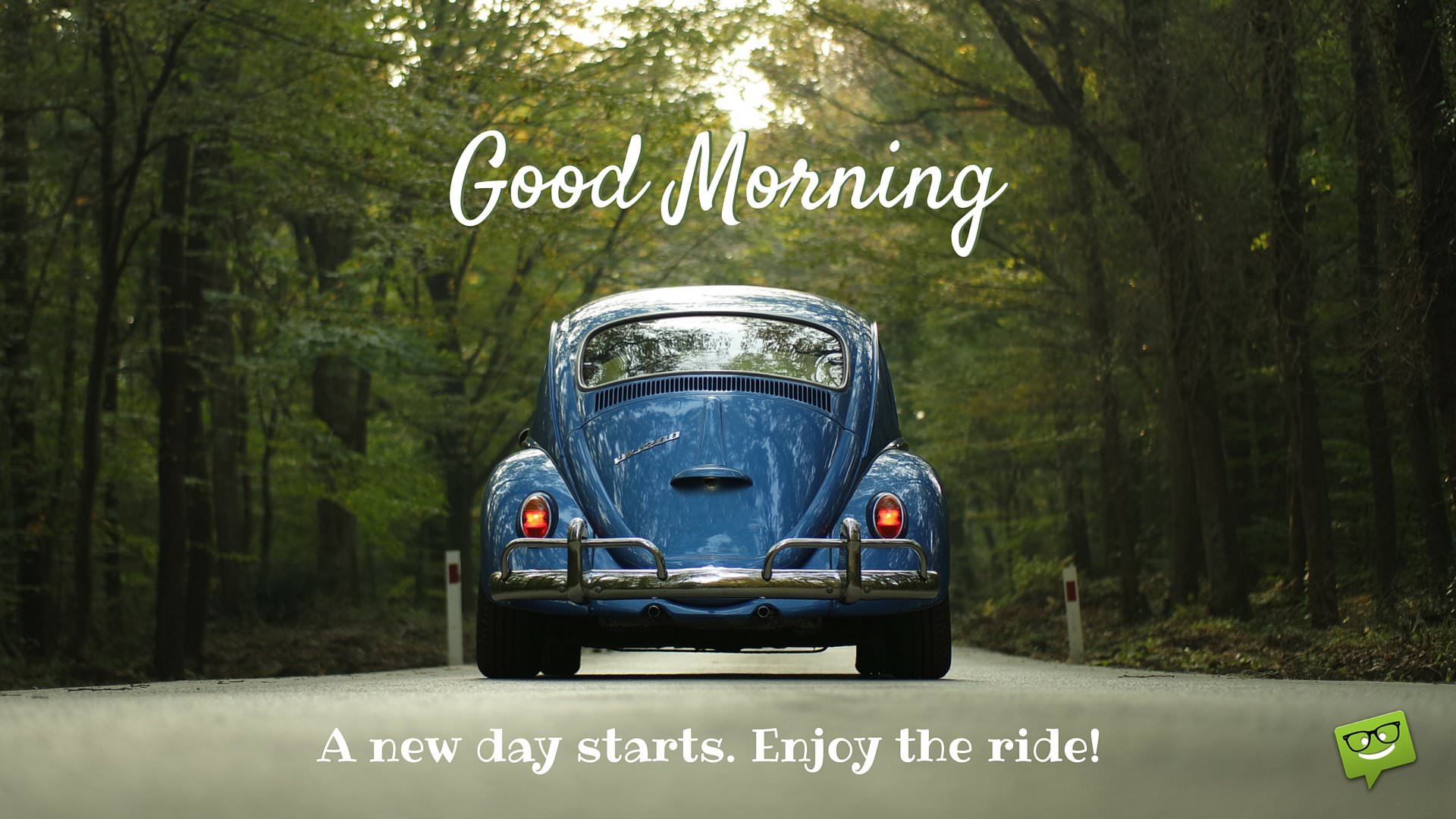 Good Morning A New Day Starts - Good Morning With Cars - HD Wallpaper 