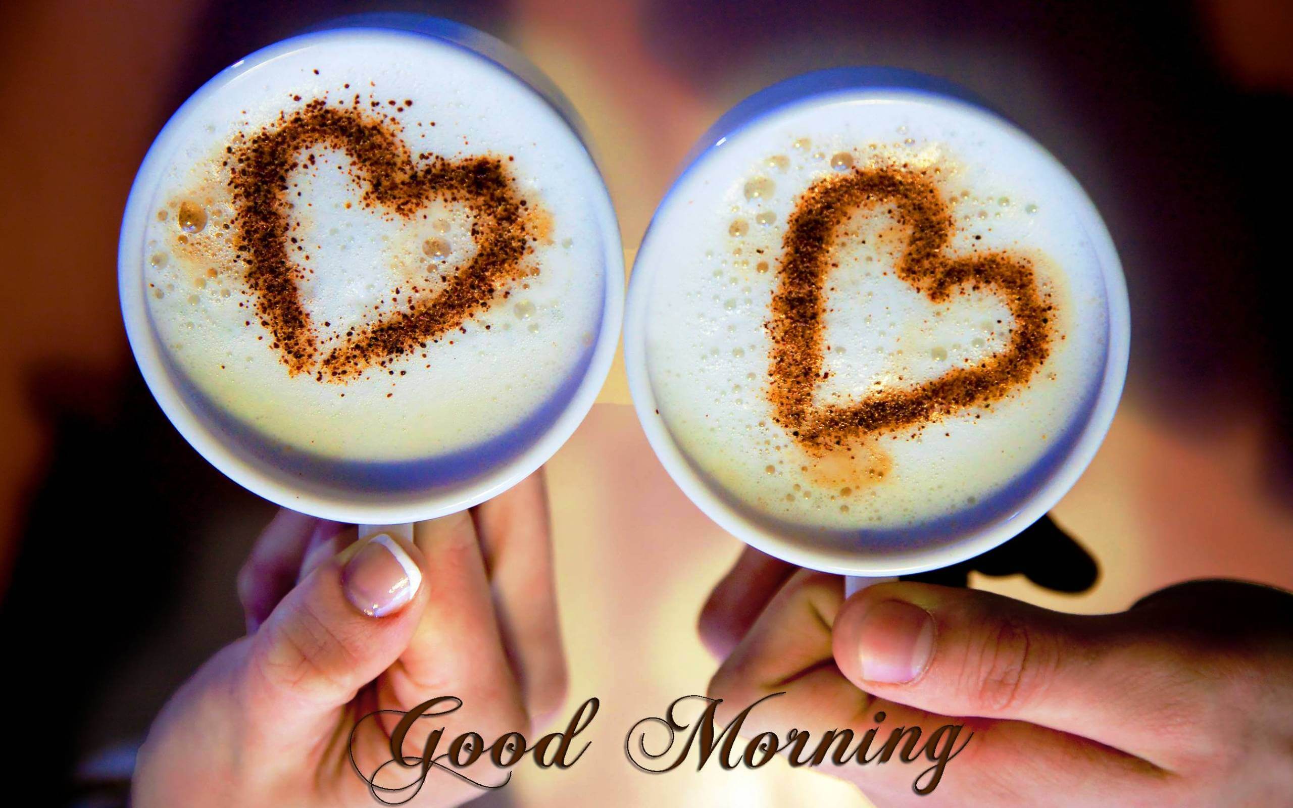 Good Morning Wallpapers With Love - Cute Good Morning Love - HD Wallpaper 