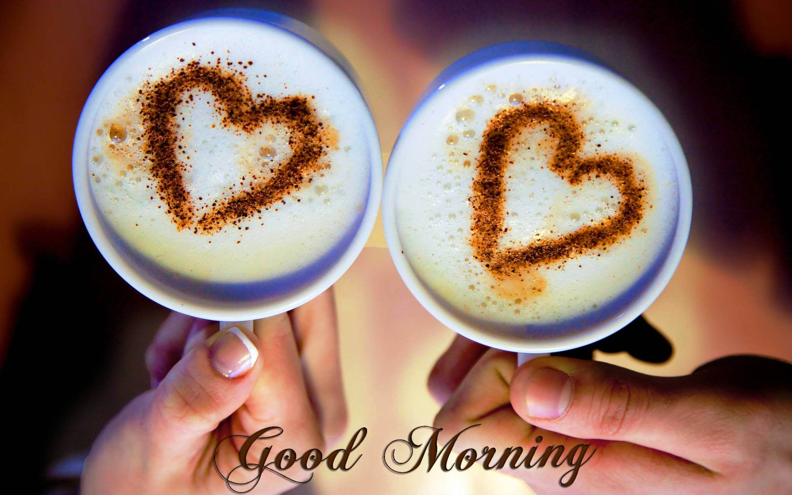 Good Morning Wallpapers With Love - Cute Good Morning Love - HD Wallpaper 