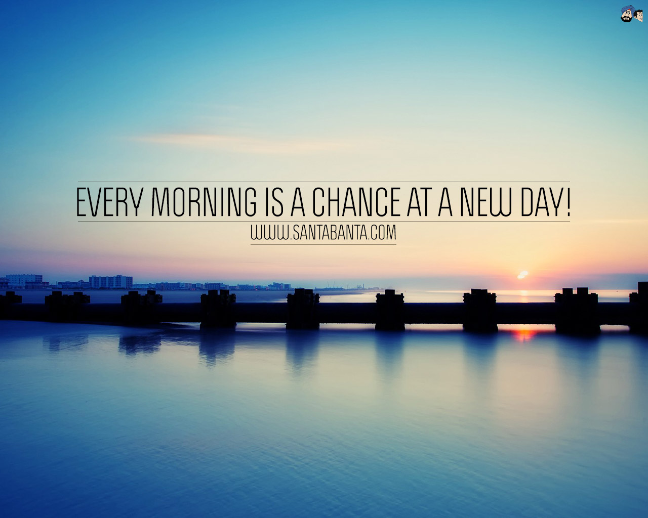 Good Morning - New Day New Chances - HD Wallpaper 