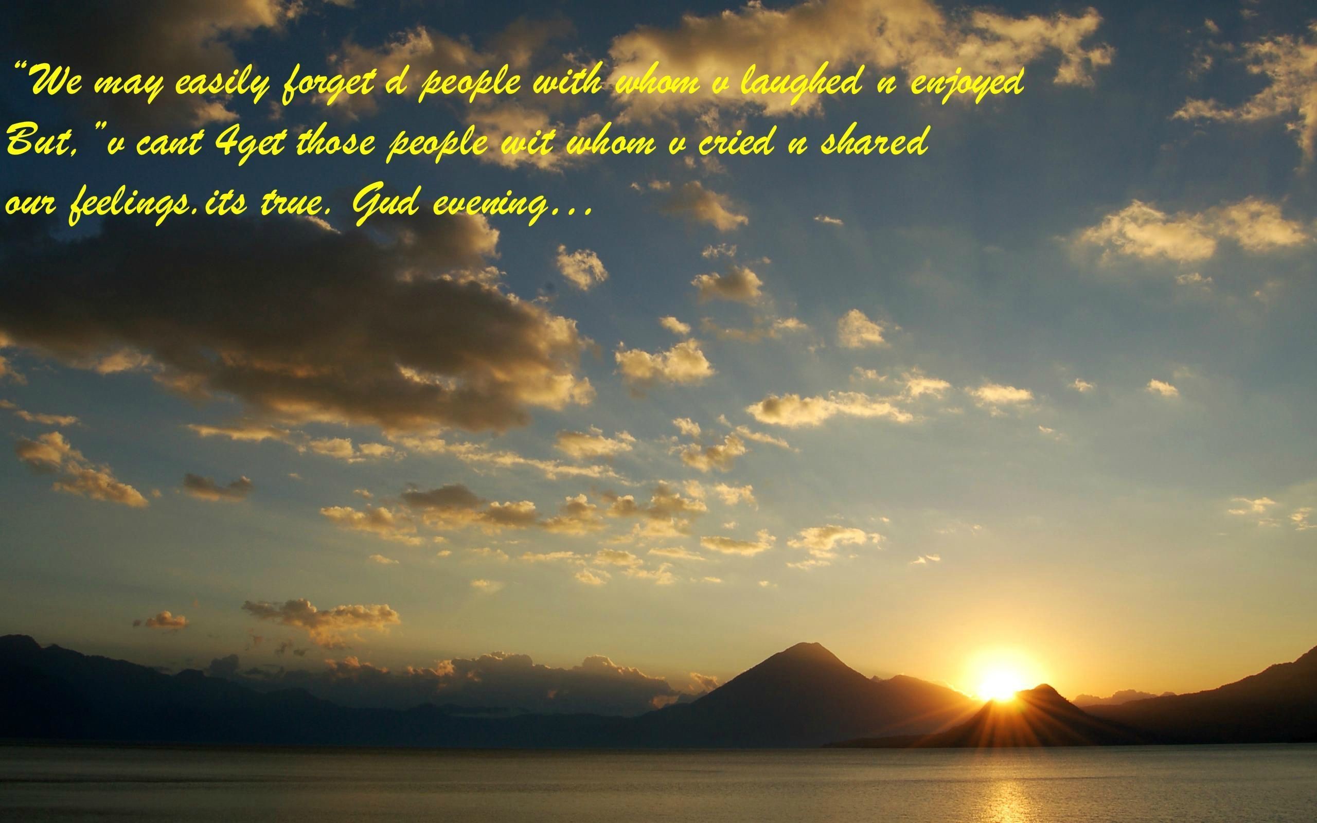 2560x1600, Good Evening Wish Wallpaper With Text Message - Red Sky At Morning - HD Wallpaper 