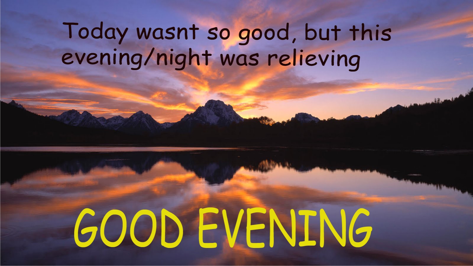 Good Evening Quotes Images - Good Evening Ma Am - HD Wallpaper 