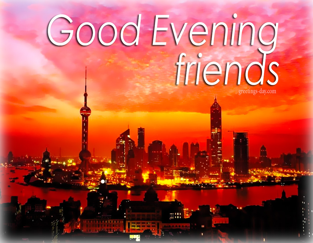 Animated Good Evening Greetings - HD Wallpaper 