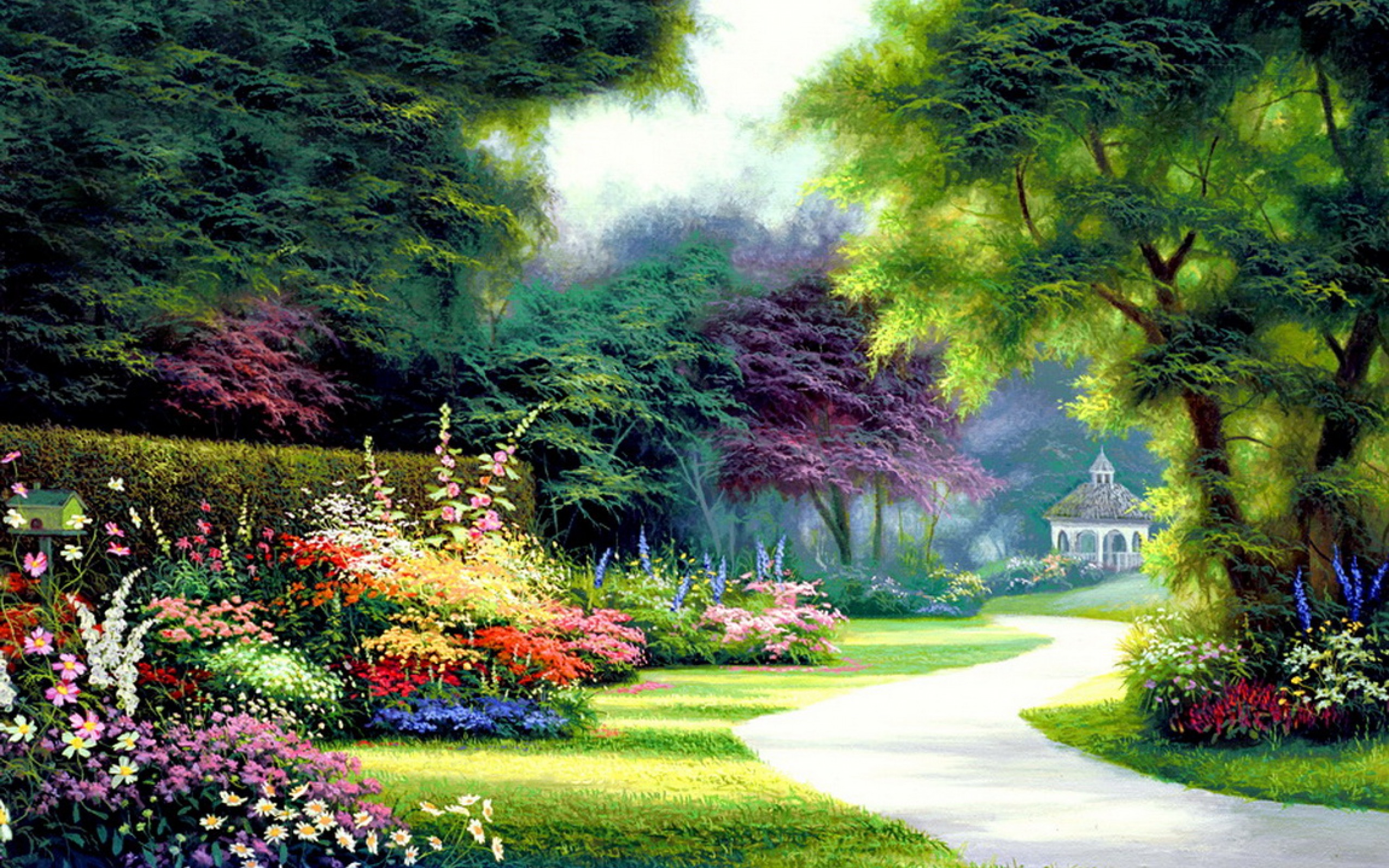 Garden Images Hd Png - 2560x1600 Wallpaper 