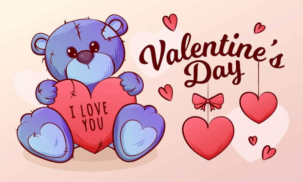 Valentine Day 2020 Cartoon - 1200x720 Wallpaper 
