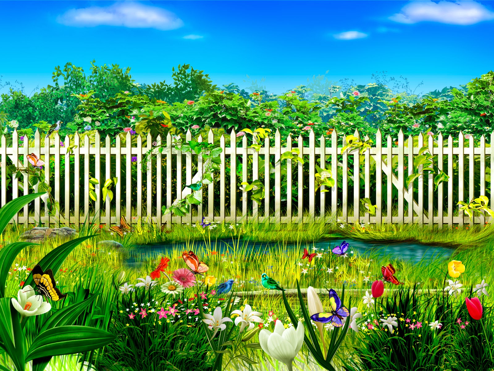54 Best Hd Flower Garden Wallpapers, 27062685 - HD Wallpaper 