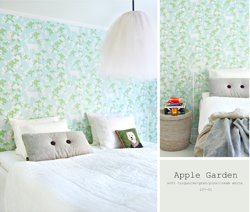 Room Wallpaper Apple Kids - HD Wallpaper 