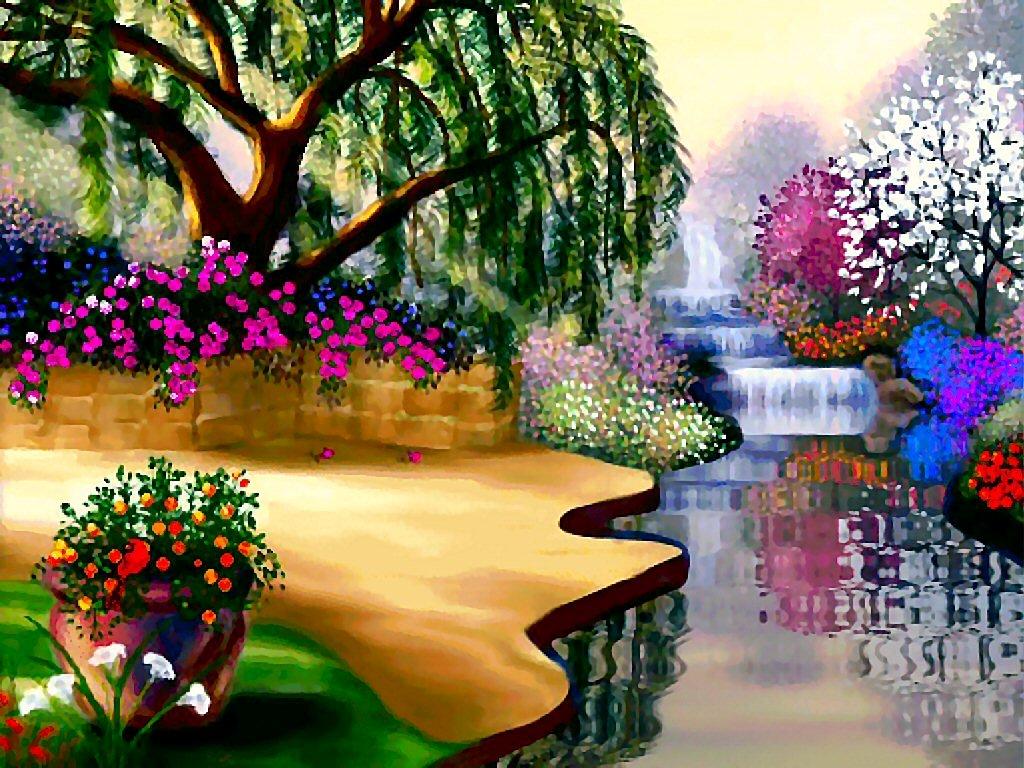 Beautiful Garden Wallpapers Funmag
flower Garden Hd - Flower Garden Images Free Download - HD Wallpaper 