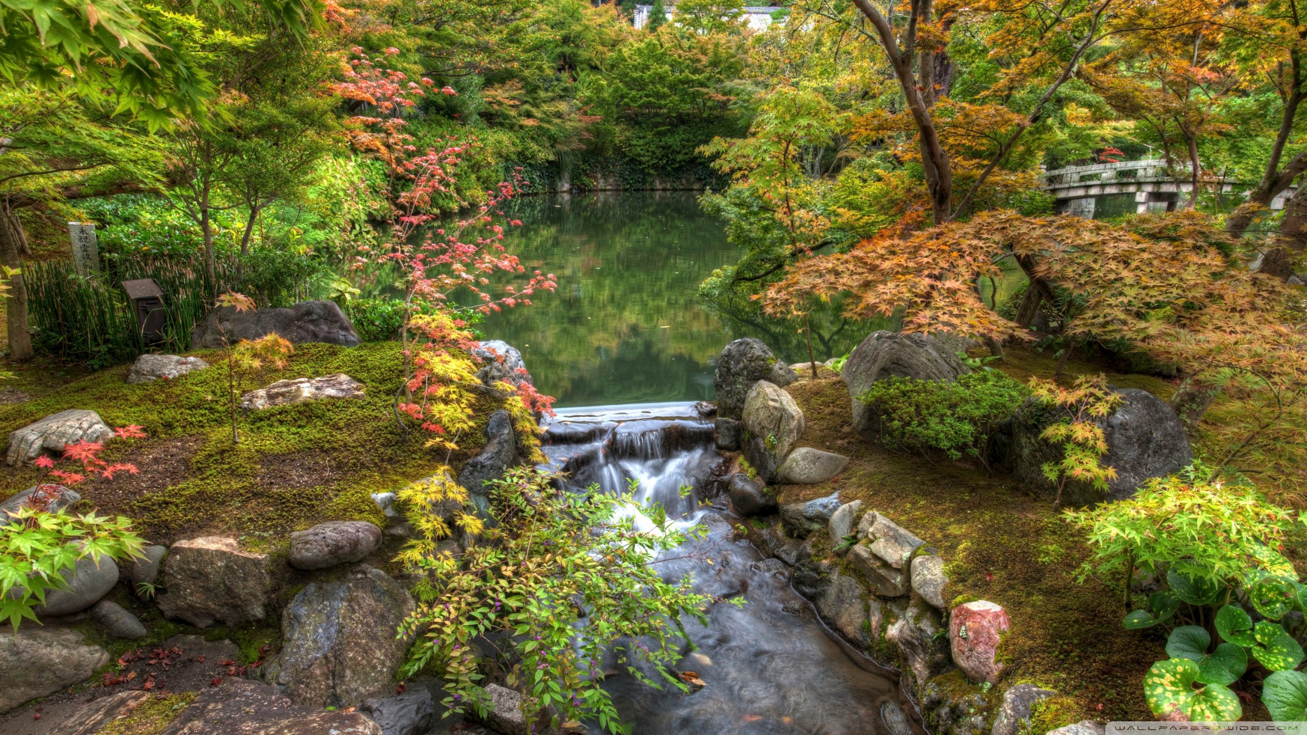 Japanese Garden Full Hd - HD Wallpaper 