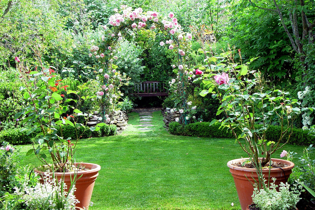Beautiful Flowers Garden House 1024x685 Wallpaper teahub.io