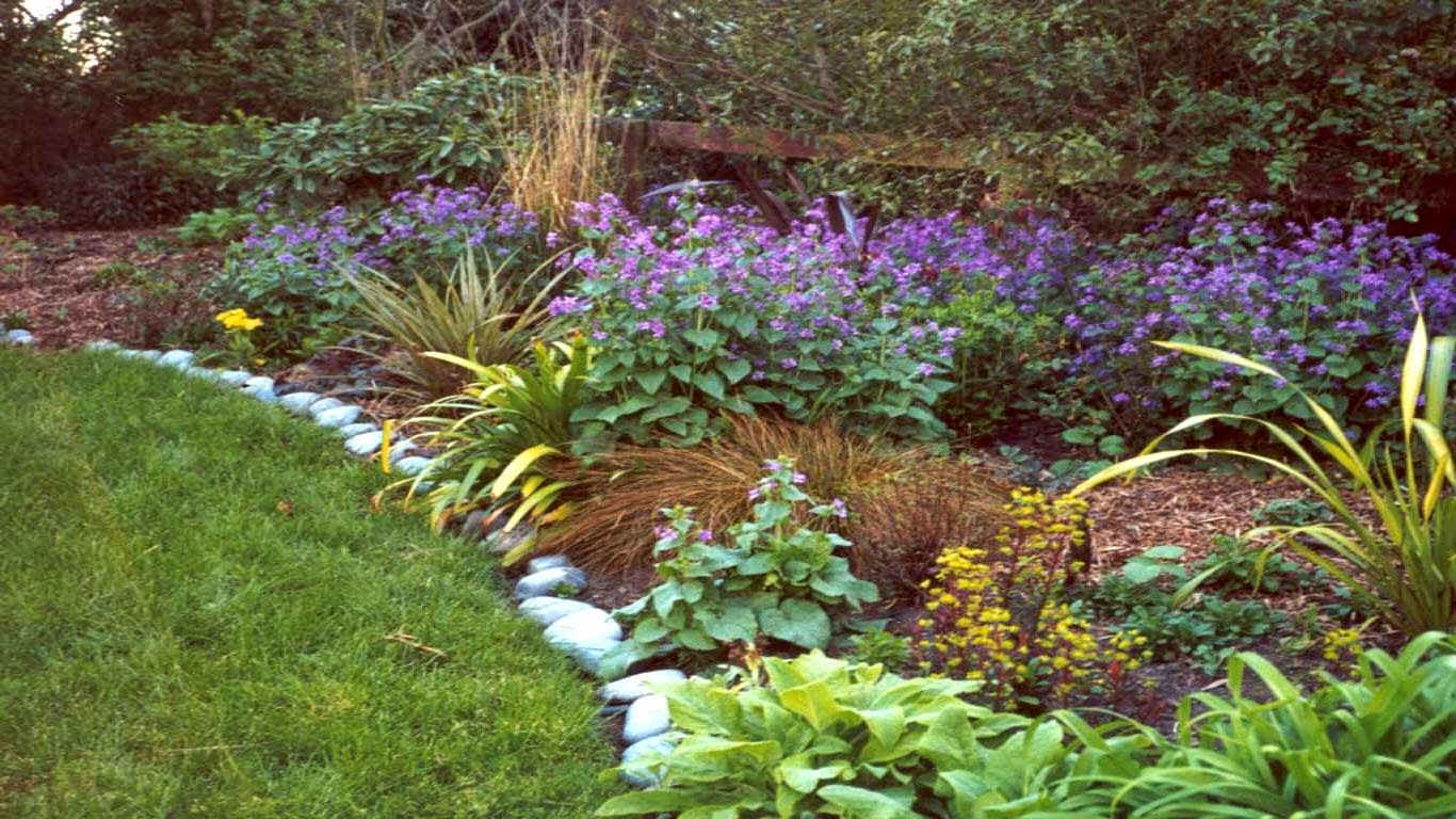 Flower Garden Borders - HD Wallpaper 