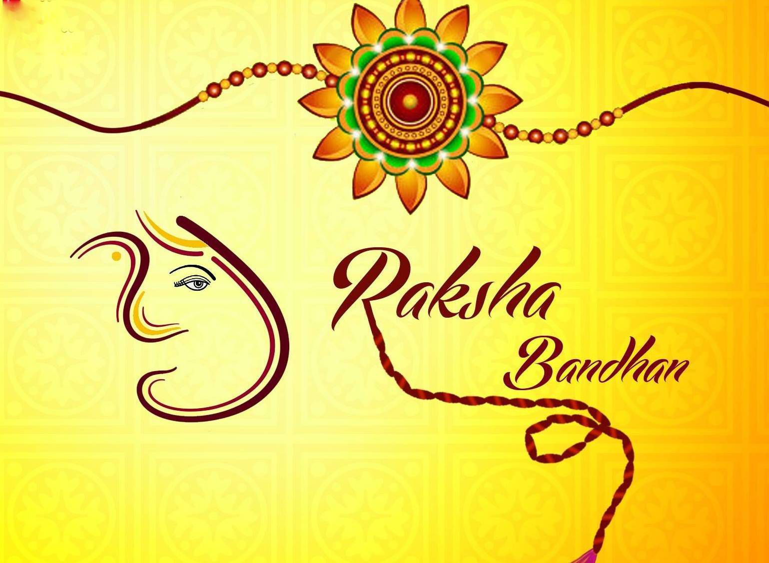 Raksha Bandhan Card - Raksha Bandhan Wallpapers Free Download - HD Wallpaper 