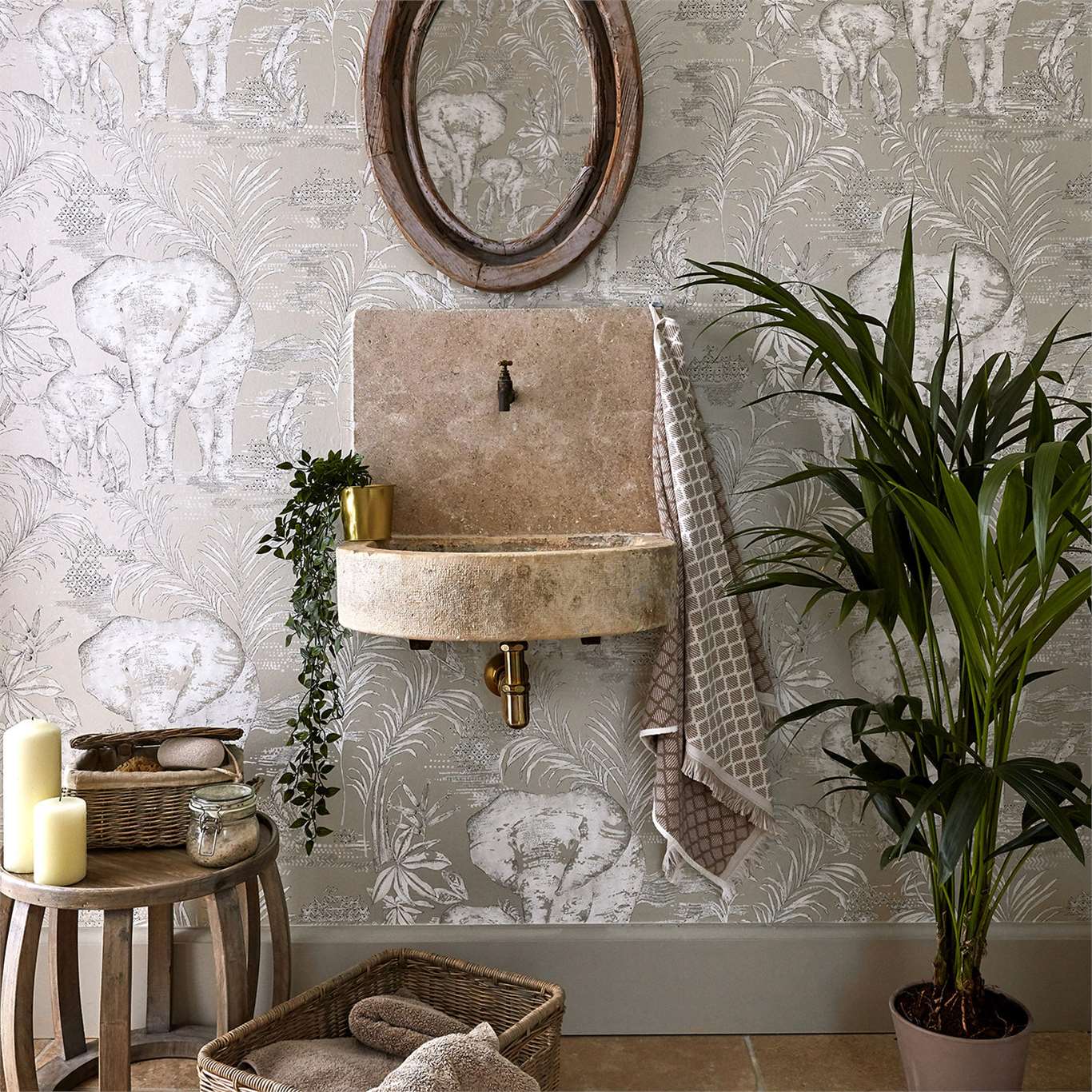 Kinabalu, A Wallpaper By Harlequin, Part Of The Zapara - Kinabalu Wallpaper Harlequin - HD Wallpaper 