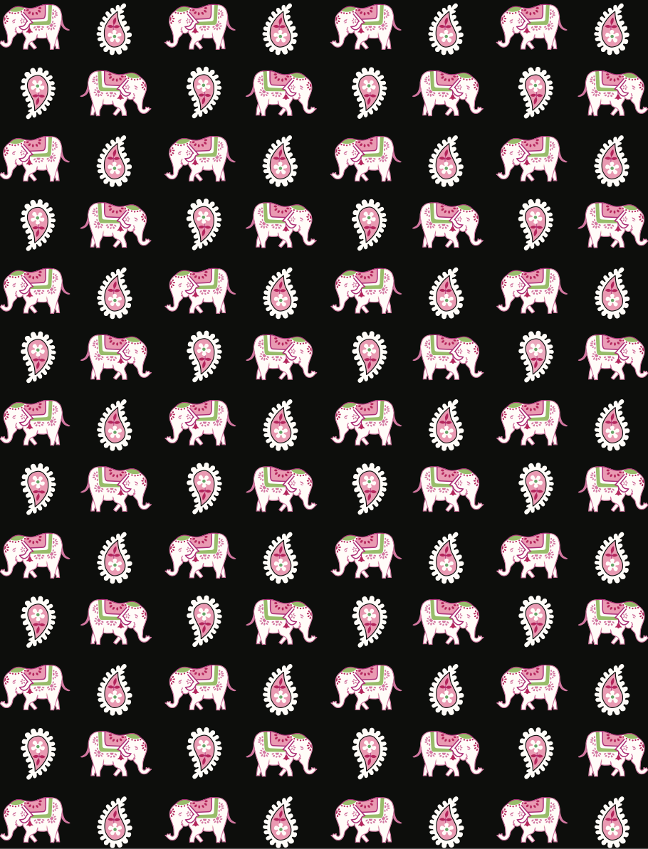 Vera Bradley Wallpapers For Iphone Pink Elephants - HD Wallpaper 
