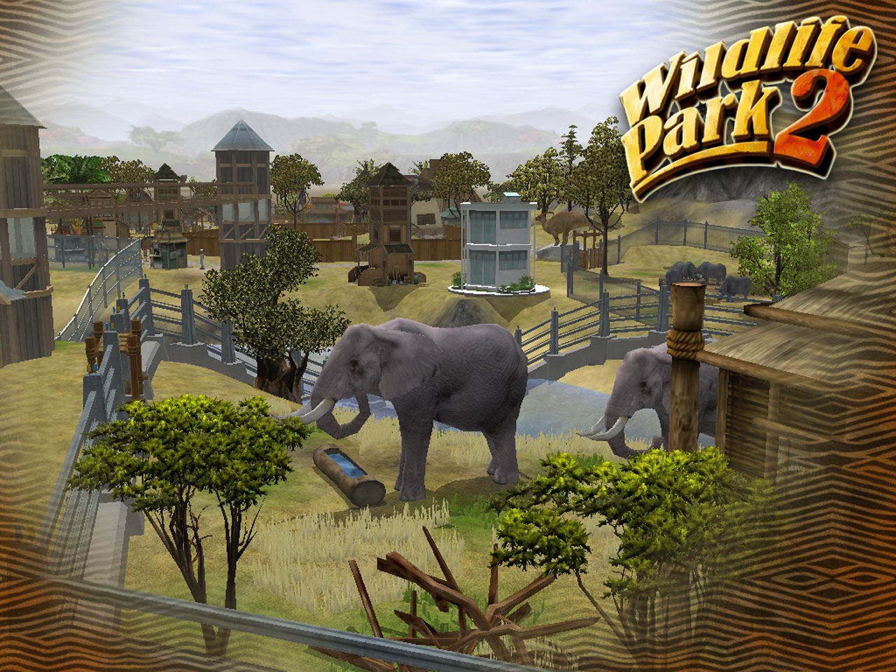 African Elefant Standard Wallpaper - Wildlife Park 2 Ultimate Edition Download - HD Wallpaper 