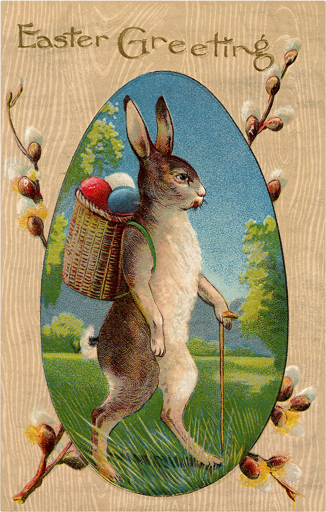 Easter Bunny Egg Image - Easter Bunny - HD Wallpaper 