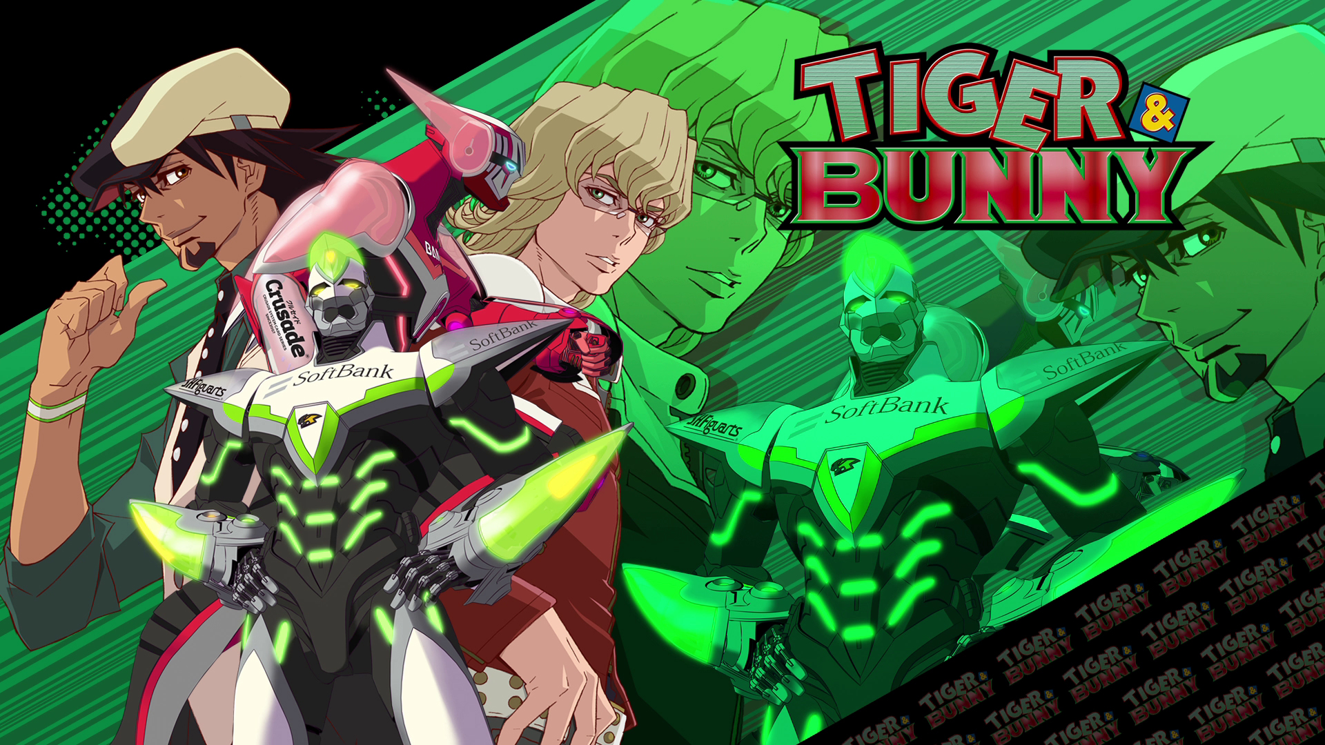 Tiger And Bunny Background - HD Wallpaper 