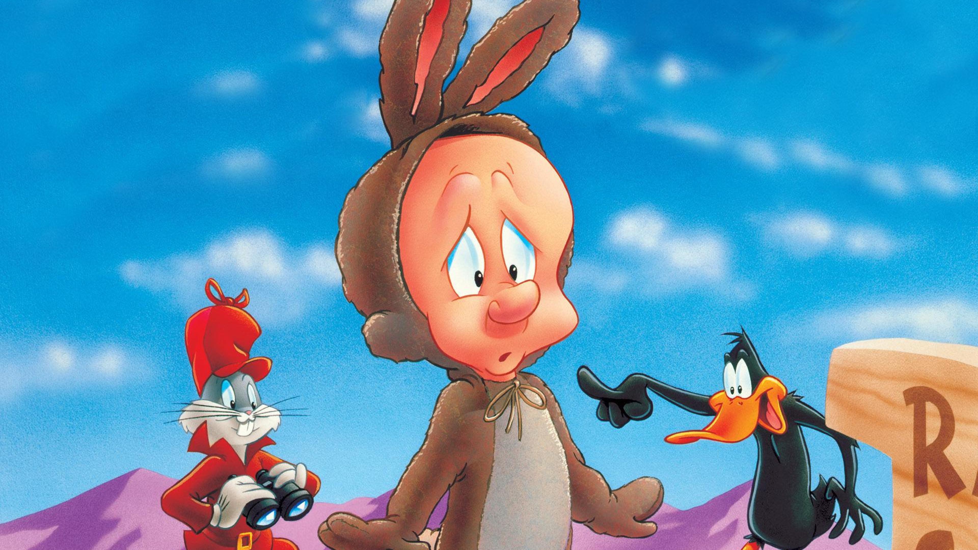 Elmer Y Bugs Bunny - HD Wallpaper 