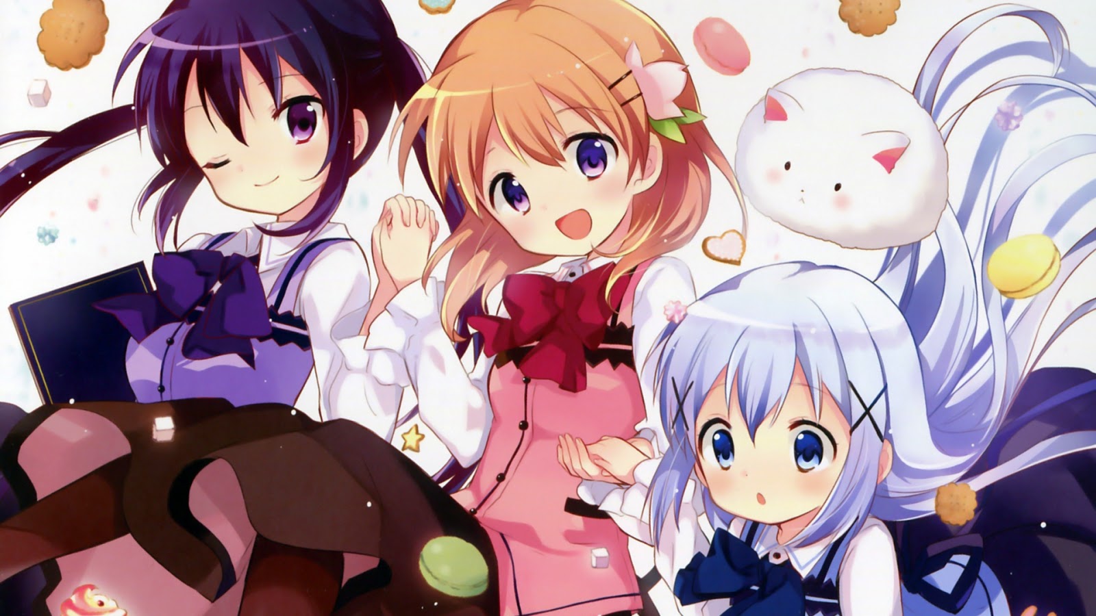 Gochuumon Wa Usagi Desu Ka Pack - HD Wallpaper 