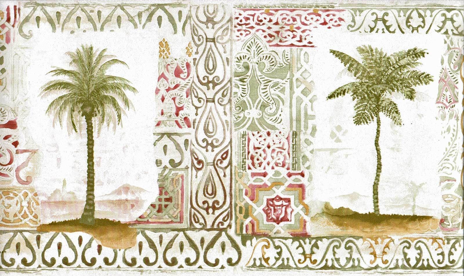 Retro Palm Tree - HD Wallpaper 