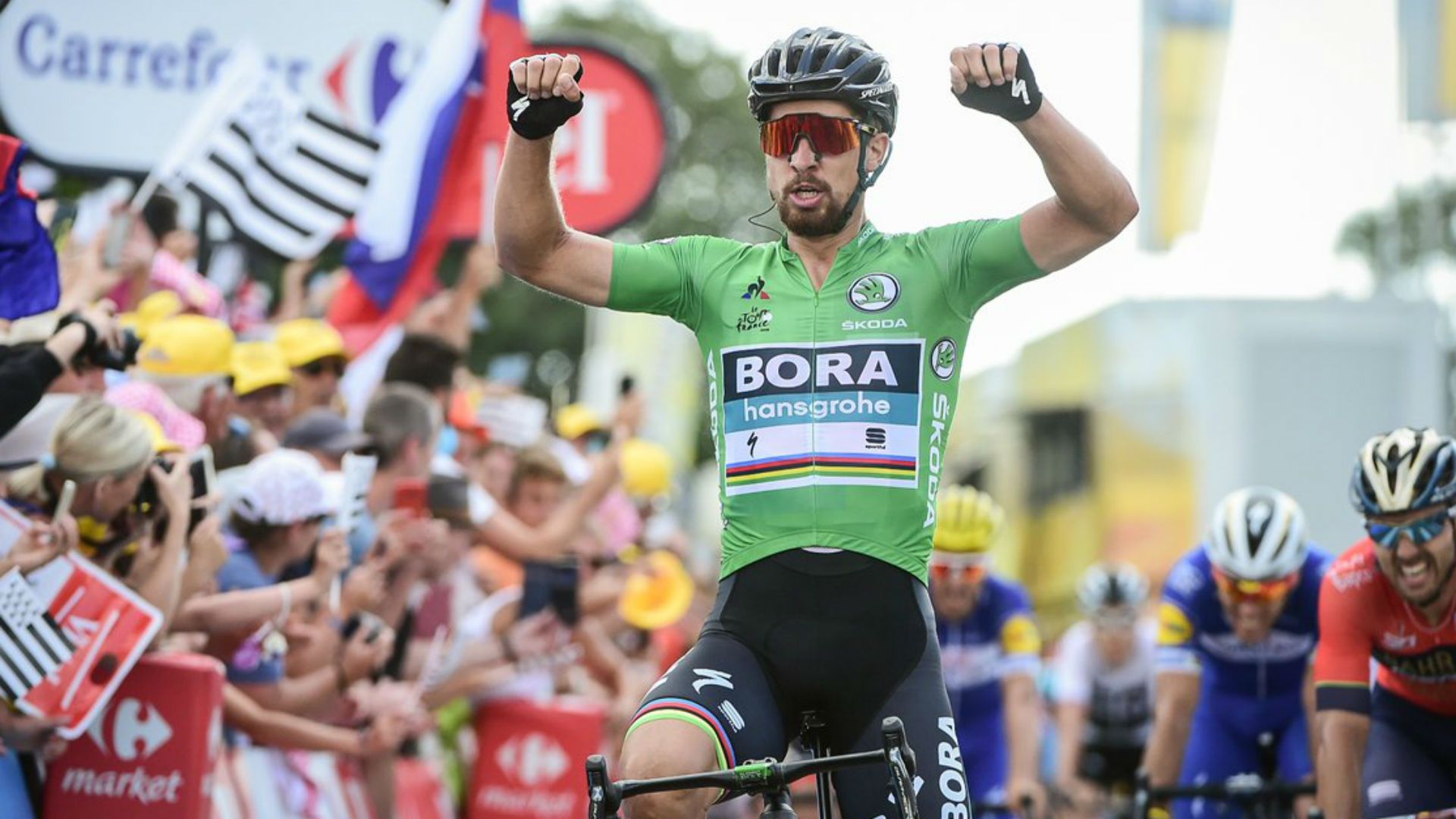 Peter Sagan 2018 Tour De France - HD Wallpaper 