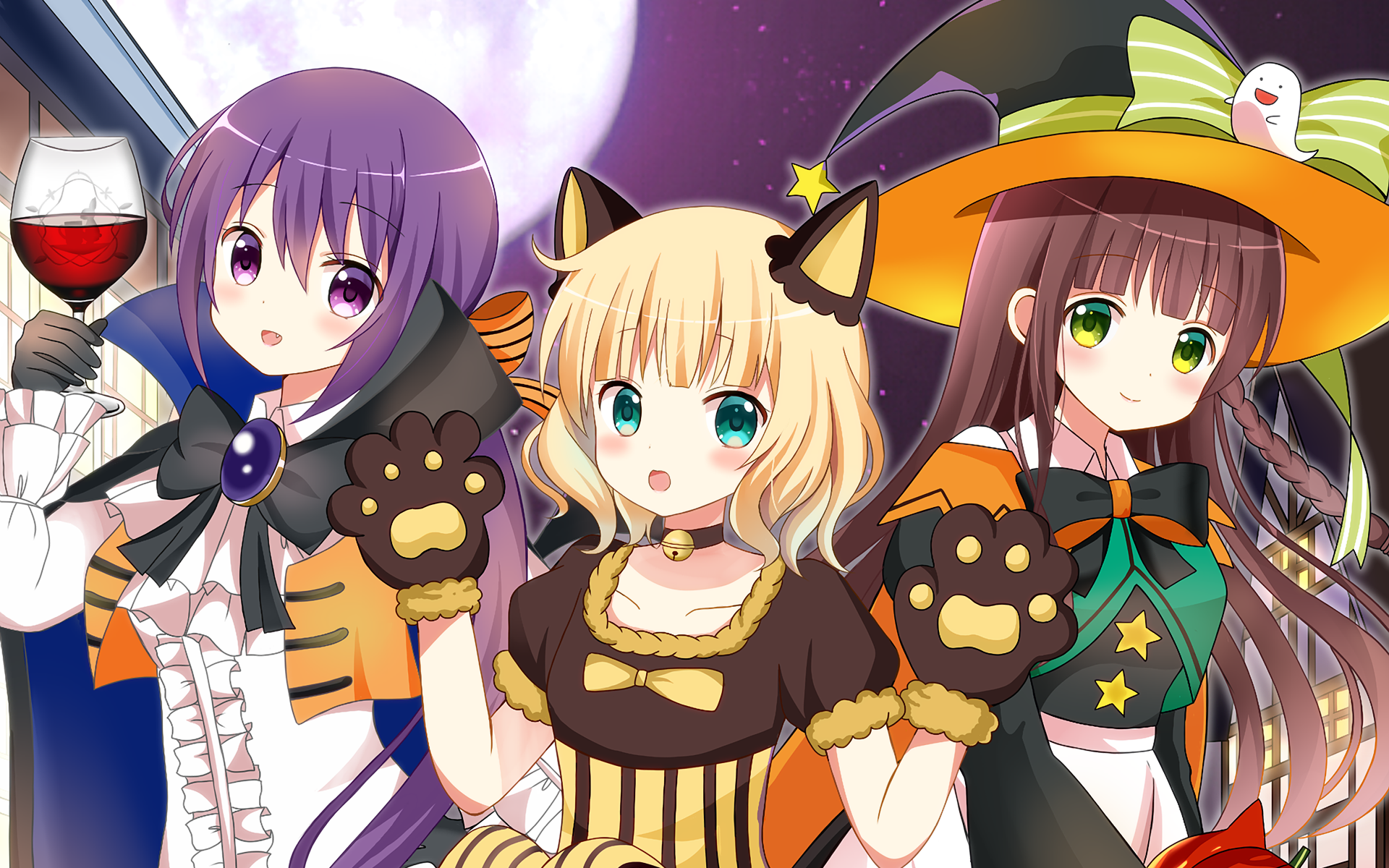 Rize Tedeza, Sharo Kirima, Chiya Ujimatsu, Manga, Artwork, - HD Wallpaper 