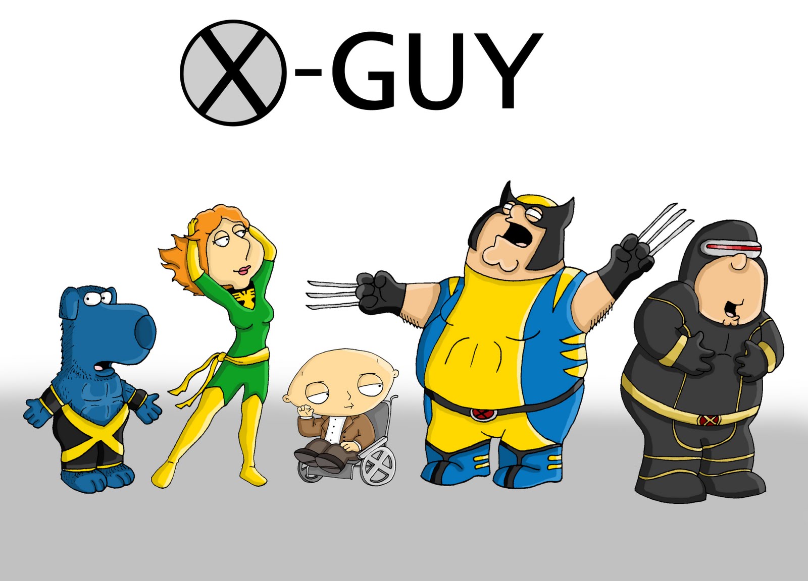 Family Guy Wallpaper Desktop Family Guy X-men Final - Family Guy X Men - HD Wallpaper 